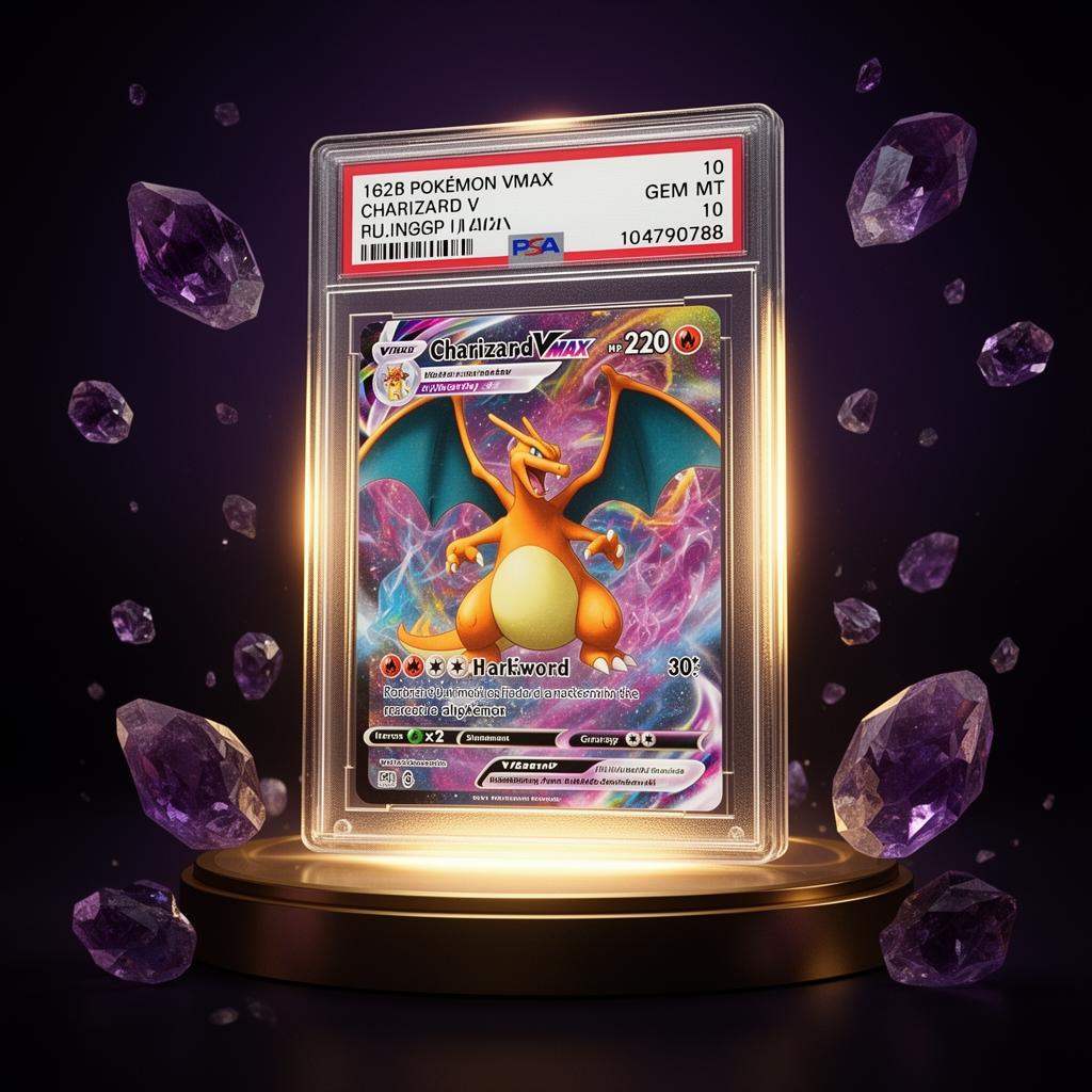Charizard VMAX PSA 10 graded card